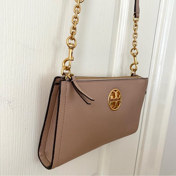 Tory Burch Tan Leather Crossbody Bag - Picture 3 of 13